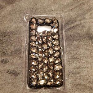 NEW RHINESTONE BLING DIAMOND JEWELED CRYSTAL CASE